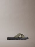 Green Luxor - Logo Lightweight Lug Sandals  Men