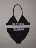 Black Girls Triangle Bikini Set - Intense Power  Girls