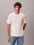 White Classic Waffle T-shirt  Men