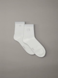 White 2 Pack Ankle Socks  Women