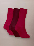 Red Women's Classic Socks 3 Pack Gift Box  Women