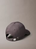 Grey Burnout Emblem Logo Denim Cap  Men