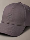 Grey Burnout Emblem Logo Denim Cap  Men