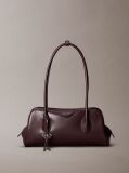 Red Trio Compartment Shoulder Bag  Women