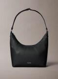 Black Logo Strap Shoulder Bag  Women