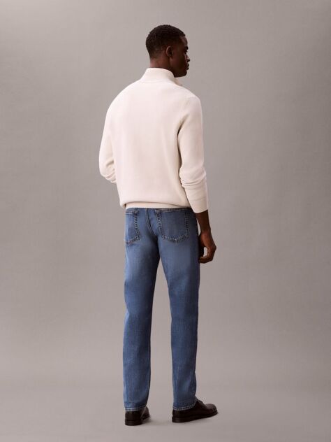 Denim Slim Straight Leg Jeans  Men