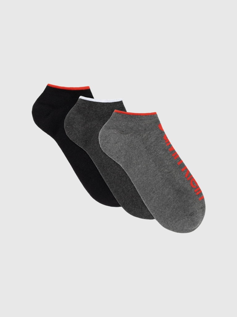 Multi 3 Pack Athleisure Men Sneaker Socks  Men