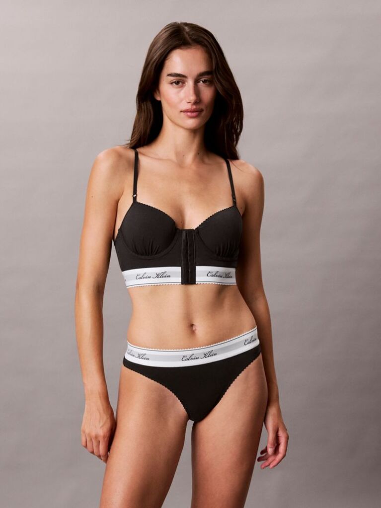 Black Thong - Icon Cotton Modal  Women