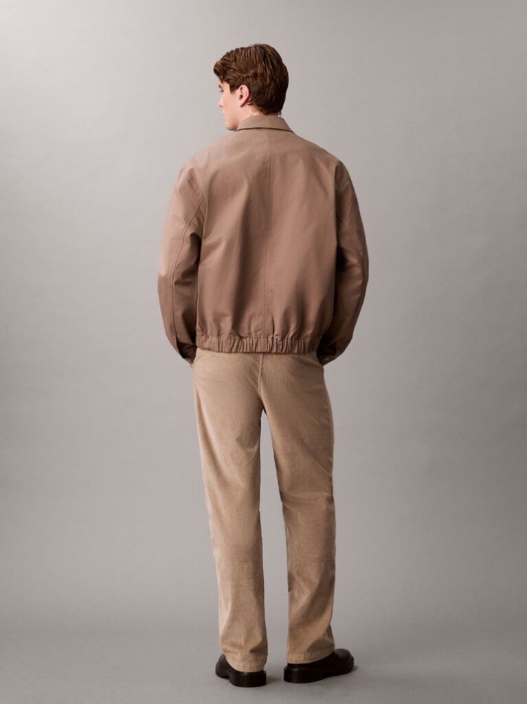 Khaki 90s Straight Corduroy Chino Pants  Men